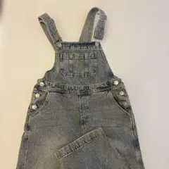 LOVETOXIC ダメージオーバーオール　M150cm デニム