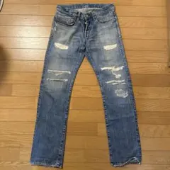 HYSTERIC GLAMOUR ダメージデニムパンツ28インチ