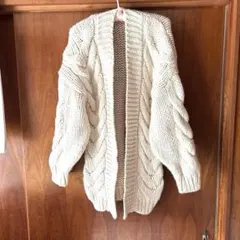 【美品】GRLニットセーターカーディガン(フリーサイズ)【mb1194】