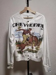 KHOKI　Cowboy-print cardigan 25ssのサムネイル