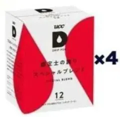 UCC ドリップポッド 鑑定士の誇りスペシャルブレンド 1ケース12P×4箱入のサムネイル