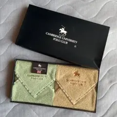 CAMBRIDGE UNIVERSITY POLO CLUB タオルハンカチ2枚のサムネイル