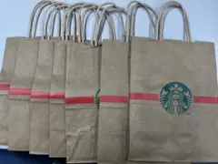 スターバックス 2025 クリスマスショップ袋 7枚セット