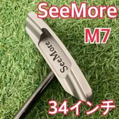 SeeMore m7 パター 34インチ 335g USA製　希少 2026年最新】シーモア パターの人気アイテム - メルカリ