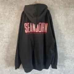 Sean John 赤 パーカー XL - メルカリ