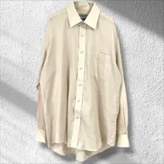 ヤマモトカンサイ 長袖 綿混 ワイシャツ 形態安定加工 ビジネス スーツ 就活