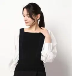 LAGUNAMOON ドッキングジャガードニットプルオーバー