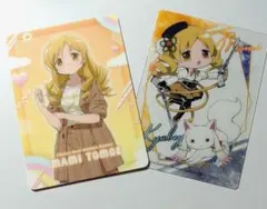 マミさん トレカ2枚＆キーホルダー