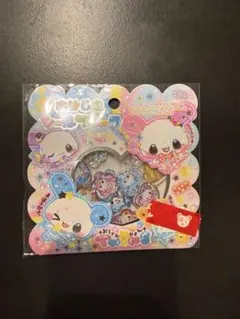 おはじきシールフレーク　キラウサツインズ