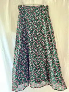 FLAMeWORK reyn spooner コラボ ロングスカート　花柄