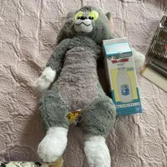 トムとジェリー プレミアムBIGキラキラトム ぬいぐるみ