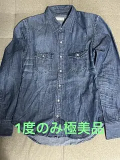 ナノユニバース デニムシャツ