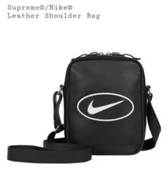 supreme nike leather shoulder bag