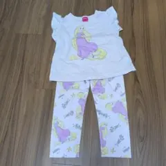 レア　特価　ラプンツェル パジャマ　セットアップ Tシャツとレギンス