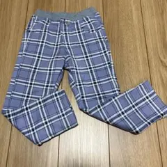 チェックズボン