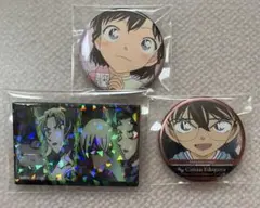 名探偵コナン コナンプラザ 缶バッジ セット