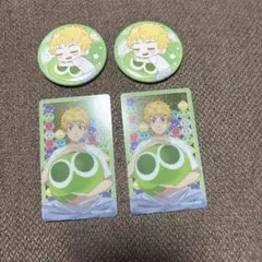 東京リベンジャーズ　ぷよぷよ　花垣　缶バッチ　クリアカード　セット売り