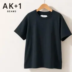 AK+1 BEAMS 半袖Tシャツ ブラック コットンのサムネイル