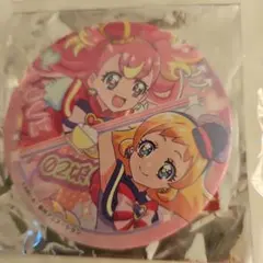 【わんぷり】キュアワンダフル・キュアフレンディ／缶バッジ (等身)