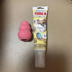 KONG Sサイズおもちゃとチーズペースト セットのサムネイル