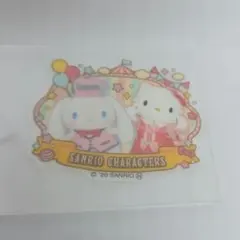 サンリオキャラクターズ キラぷるステッカー シナモロール＆ハローキティ