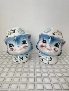 Lefton レフトン ミス プリス キティ キャット ソルト＆ペッパー 2026年最新】レフトン 猫の人気アイテム - メルカリ