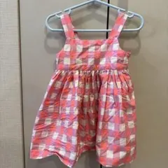 Jacadi Paris チェック柄ワンピース 18M 81cmのサムネイル