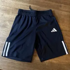 adidas ハーフパンツ ネイビー 140cm