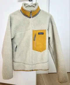 Patagonia レトロX 美品 XXS イエロー キッズ レディース
