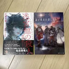 ミステリー小説（ライトノベル）２冊セット