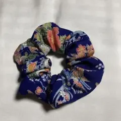 和風　和柄　シュシュ　髪飾り