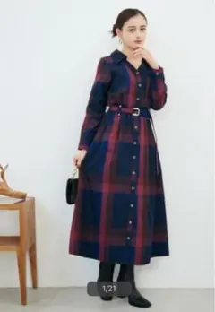 レディアゼルレトロチェックワンピース