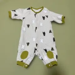 動物柄ロンパース 50-60