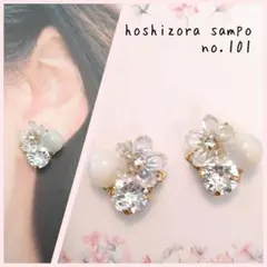 ✴no.101✴　ハンドメイドピアス・イヤリング