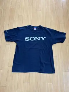 チャンピオン　SONY ロゴ Tシャツ Lサイズ ネイビー