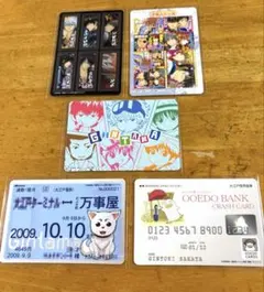 銀魂 カードガム 〜絆の色は十人十色〜 シールカード 5枚セット