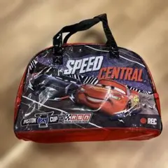 カーズ プールバッグ 中型 赤黒