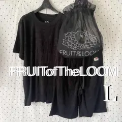 FRUITofTheLOOMフルーツオブザルーム限定パイルTシャツパンツセットLのサムネイル