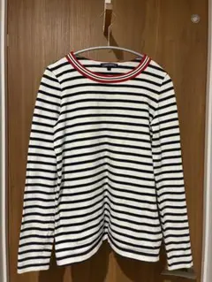 TOMMY HILFIGER ボーダー 長袖カットソー S