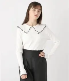 GLOBAL WORKヘビロッTEE/セーラーカラー&PINK-latteセット