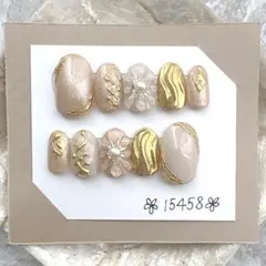 No.23 ネイルチップ〈現品〉15458 成人式 卒業式 前撮り 振袖 袴