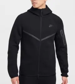 ナイキ　テックフリース　上下セットアップ　ブラック　Sサイズ