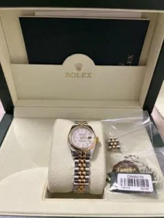 ロレックス デイトジャスト SS/K18PG 179173 ROLEX 腕時…のサムネイル