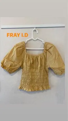 *引越前最終値下げ* 【FRAY I.D】イエロートップスのサムネイル