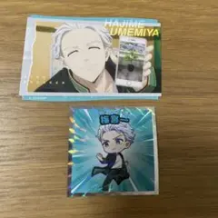 ウィンブレ　梅宮一　ステッカー　2枚セット