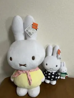ミッフィーペアSET ぬいぐるみ slサイズ おたんじょうび - メルカリ