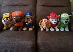 パウ・パトロール ぬいぐるみ 6体セット