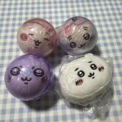 【新品】ちいかわもちもちフェイスマスコット4個