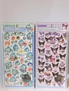 正規品！ボンボンドロップ　第二弾 サンリオ　クロミ　ハンギョドン　２枚セット♡