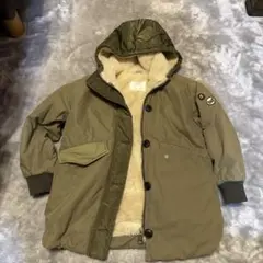 ZARA フリースライナー付きコート 110cm